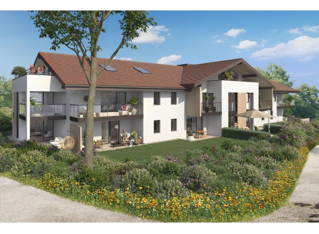 Programme immobilier neuf éco-habitat Residence Solarys à Cranves-Sales