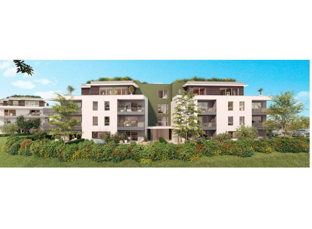 Investissement locatif à Allonzier-la-Caille : programme immobilier neuf pour investir Horizon de Jade à Epagny-Metz-Tessy