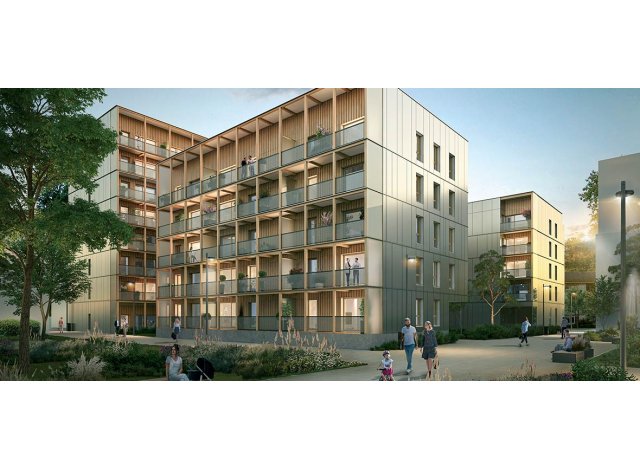 Programme immobilier neuf éco-habitat Novo à Ferney-Voltaire