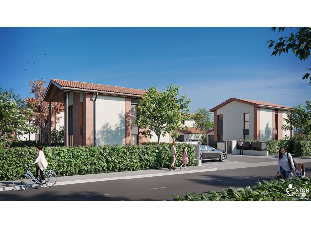 Programme immobilier neuf mixte Pompertuzat