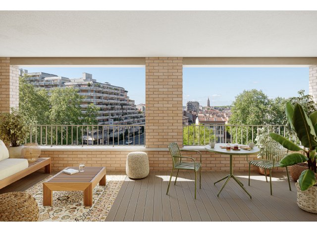 Programme immobilier neuf �co-habitat Le Grand Quai � Toulouse