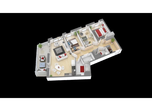 Programme immobilier neuf co-habitat Lysea  Armentières