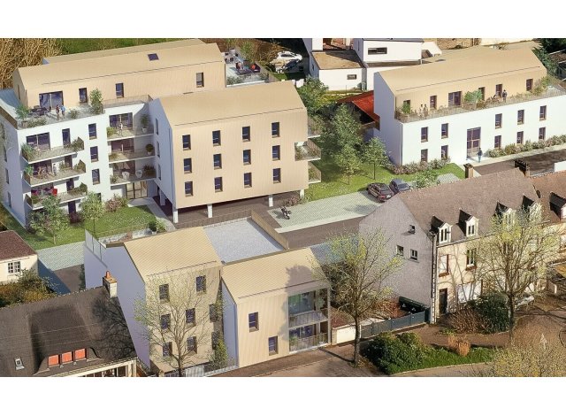 Investissement locatif dans le Morbihan 56 : programme immobilier neuf pour investir Racine - Accession Aidée Psla  Ploermel