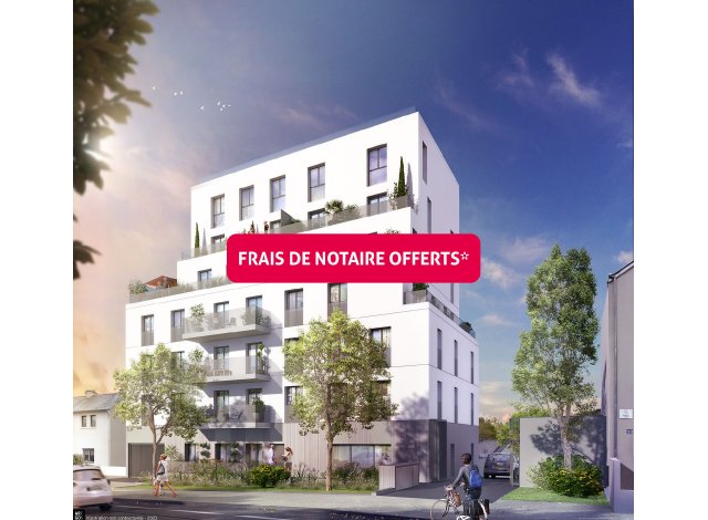 Programme immobilier neuf éco-habitat At'Home à Rennes