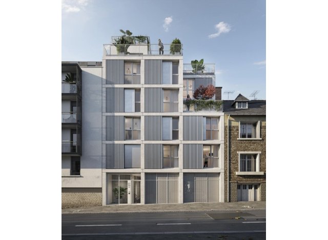 Programme immobilier neuf co-habitat Reflet  Rennes