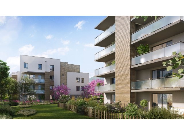 Programme immobilier neuf �co-habitat Domaine des Setiers � Meylan