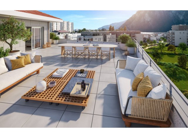 Eco habitat programme R&eacute;sidence Amboise Sassenage