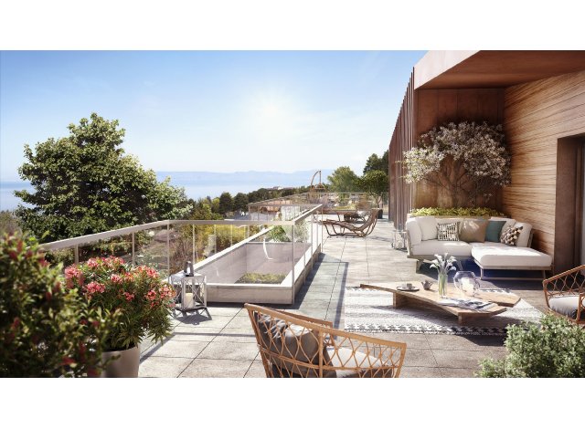 Programme immobilier neuf éco-habitat Le Belvedere à Evian-les-Bains