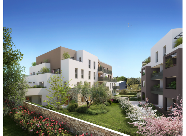 Programme immobilier neuf éco-habitat Allures à Nîmes