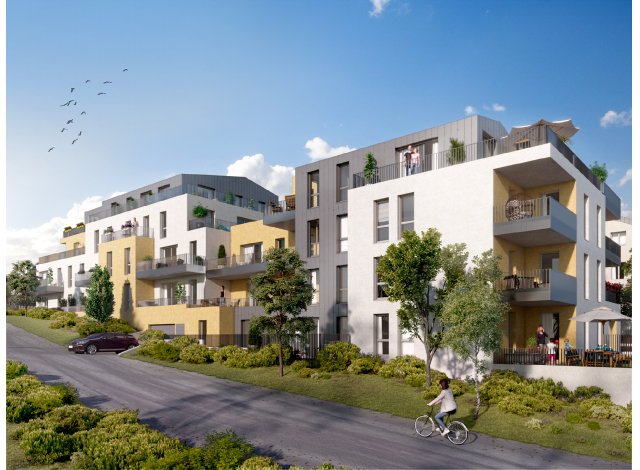 Programme immobilier neuf éco-habitat Helianthe à Clermont-Ferrand