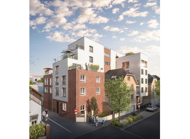 Investissement locatif  Rennes : programme immobilier neuf pour investir River Lodge  Rennes