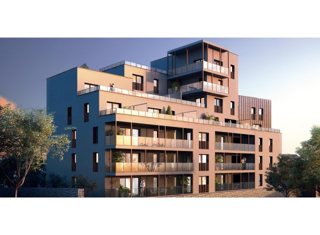 Investissement locatif en Ille et Vilaine 35 : programme immobilier neuf pour investir Residence Alba  Rennes