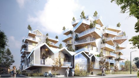 Investissement locatif dans le Haut-Rhin 68 : programme immobilier neuf pour investir Iroko à Saint-Louis