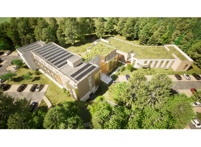 Programme immobilier neuf éco-habitat Résidence Study' Hop à Orléans