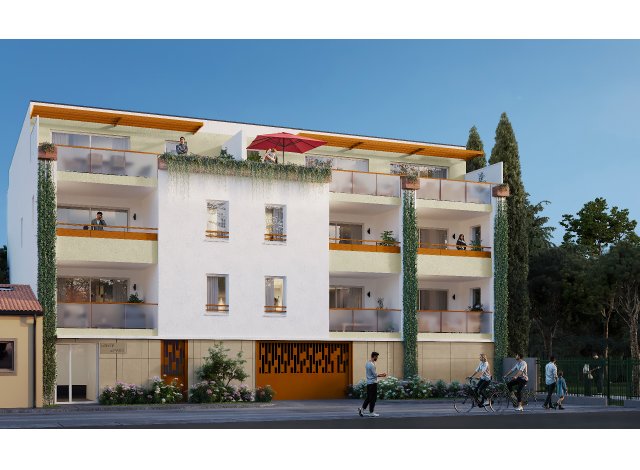 Programme immobilier neuf �co-habitat L'Or&eacute;e du Parc � N&icirc;mes
