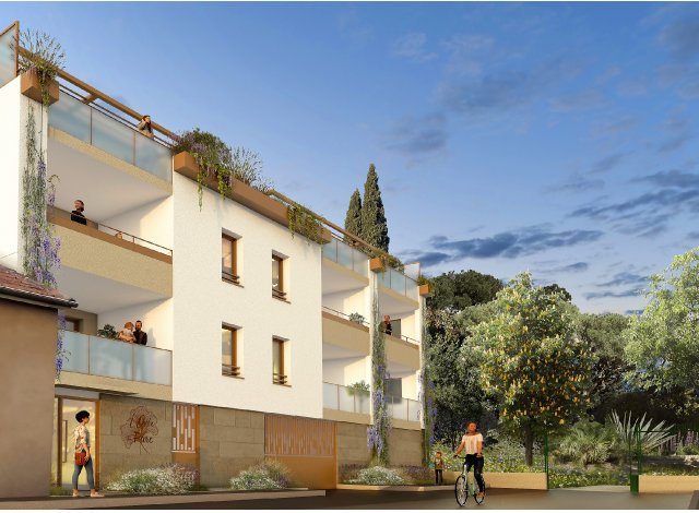 Programme immobilier neuf �co-habitat L'Or&eacute;e du Parc � N&icirc;mes