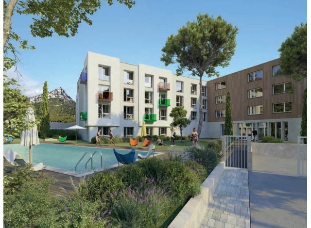 Investissement locatif en France : programme immobilier neuf pour investir La Valette du Var - Campus Etudiant à La Valette-du-Var