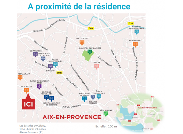 Les Bastides de Célony - Aix en Provence logement neuf