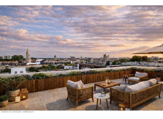 Programme immobilier neuf �co-habitat Avalon � La Rochelle