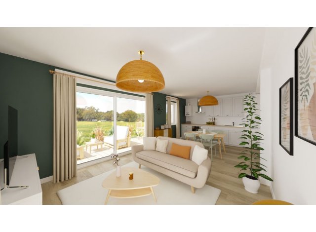 Programme immobilier neuf co-habitat Résidence Diotis  Plonéour-Lanvern