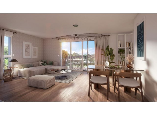 Programme immobilier neuf éco-habitat TANDEM à Lanester