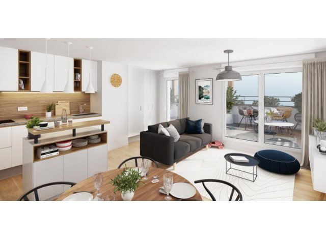 Programme immobilier neuf �co-habitat CARTHAME � Plescop