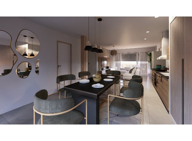 Résidence les Jardins - Eco'City de Houdemont éco habitat