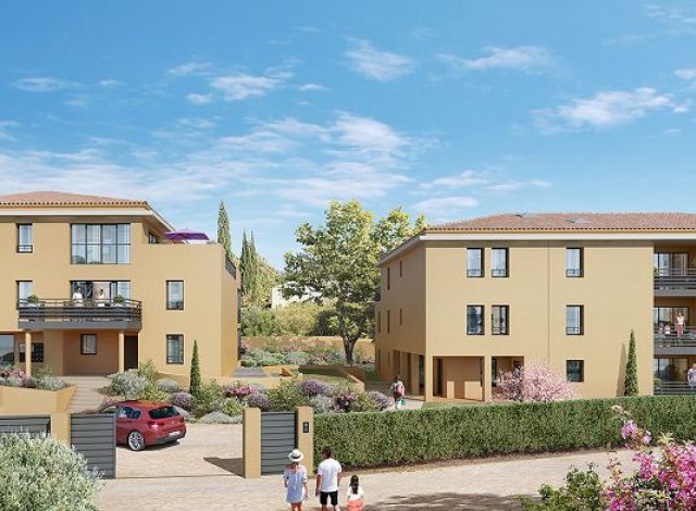 Programme immobilier neuf éco-habitat Aix Par Nature à Aix-en-Provence