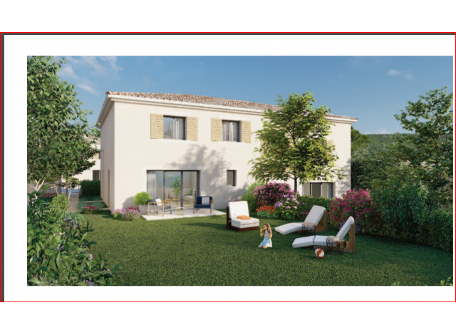 Maisons neuves éco-habitat Domaine des Bastides à Saint-Maximin-la-Sainte-Baume