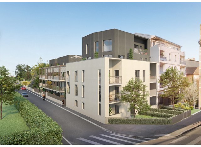 Investissement locatif en Rhône-Alpes : programme immobilier neuf pour investir Villa Marie à Décines-Charpieu