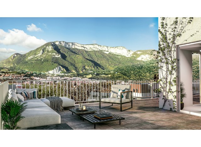 Programme immobilier neuf �co-habitat Le Belv&eacute;d&egrave;re de Gresy � Gresy-sur-Aix