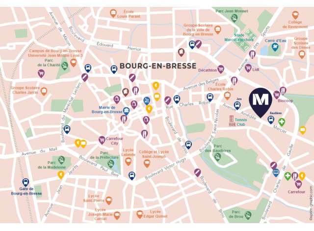 Investissement loi Pinel Bourg-en-Bresse