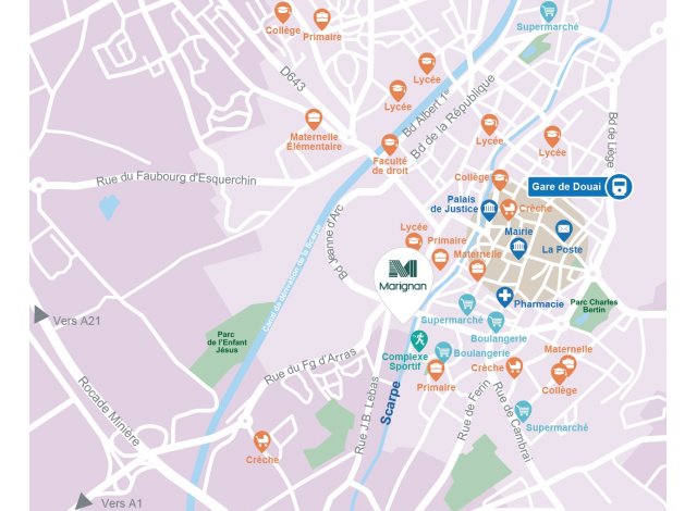 Appartement neuf à Douai