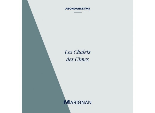 Appartement neuf  Abondance