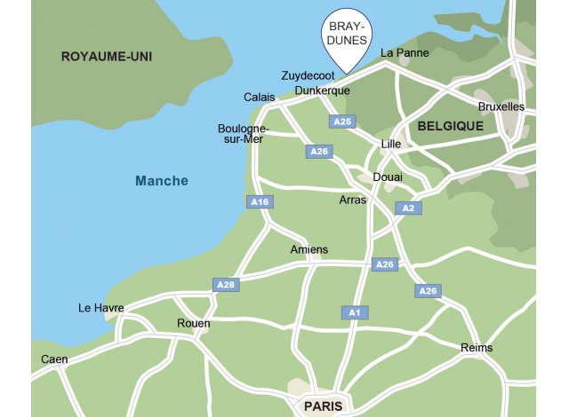 Programme immobilier neuf maison Bray-Dunes