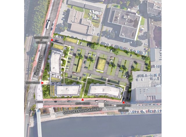 Projet immobilier Calais : Le Quai des six