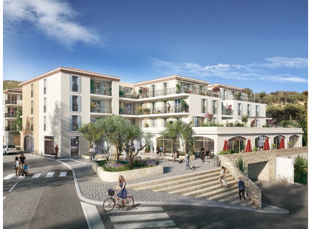 Investissement locatif  Sanary-sur-Mer : programme immobilier neuf pour investir Belle Rive  Ollioules