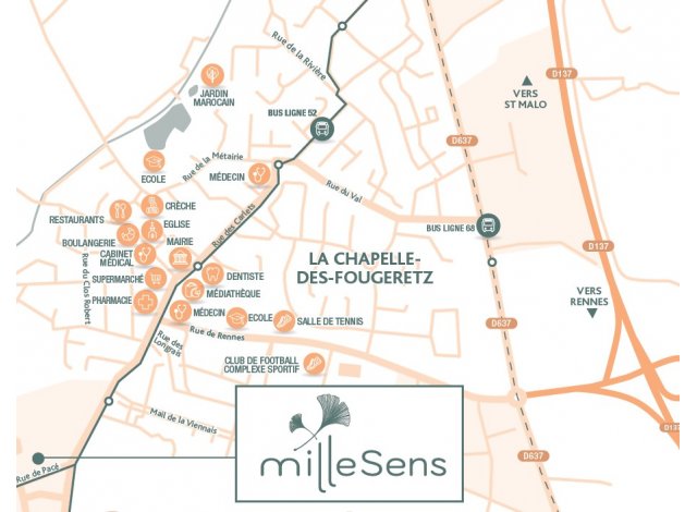 Appartement écologique La-Chapelle-des-Fougeretz