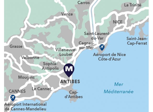Programme immobilier neuf appart Antibes