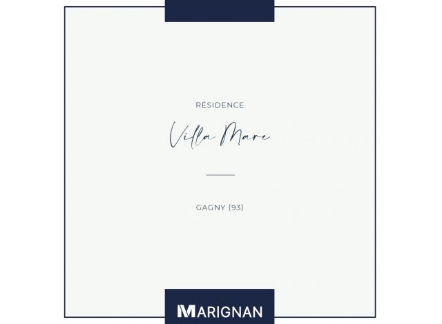 Projet immobilier Gagny : Villa Mare