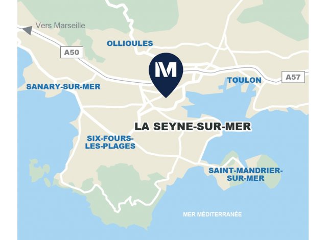 Programme immobilier neuf appart La Seyne-sur-Mer