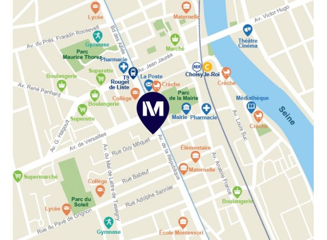 Programme immobilier neuf appart Choisy-le-Roi