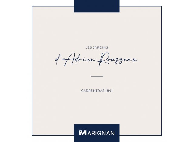 Appartement neuf à Carpentras