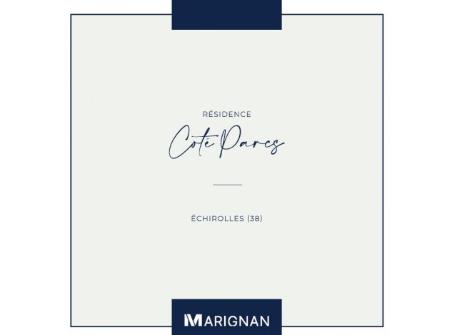 Programme immobilier Côté Parcs