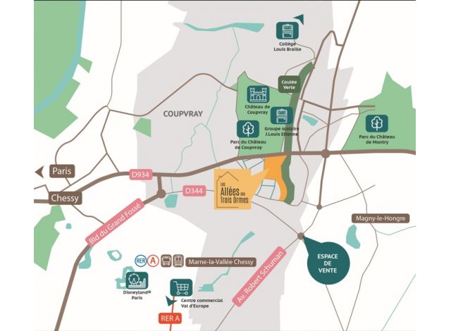 Logement neuf Coupvray