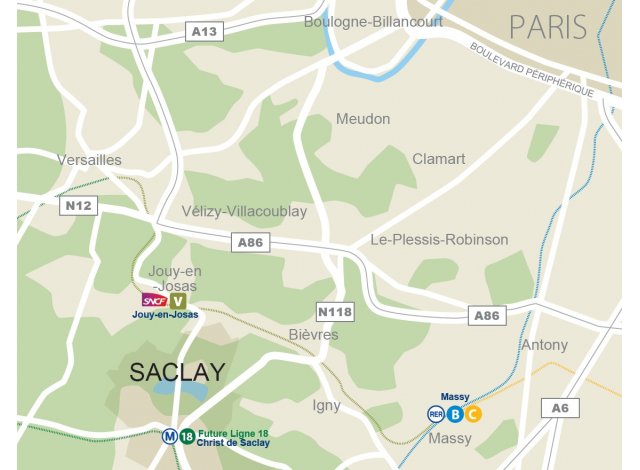 Programme immobilier neuf appart Saclay