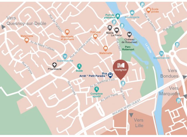 Programme immobilier neuf appart Wambrechies