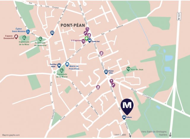 Appartement écologique Pont-Péan