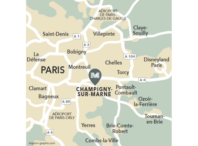 Investissement loi Pinel Champigny-sur-Marne