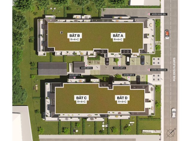 Projet immobilier Saint-Louis : Floreva
